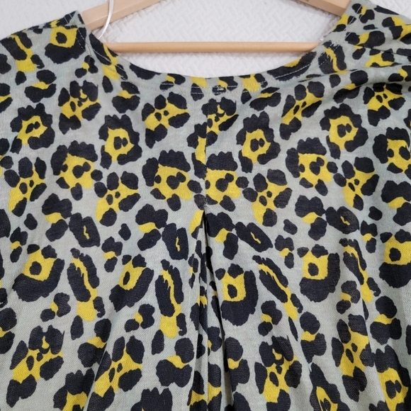 Umgee Leopard Print Kimono Cardigan Size XL - Picture 3 of 12